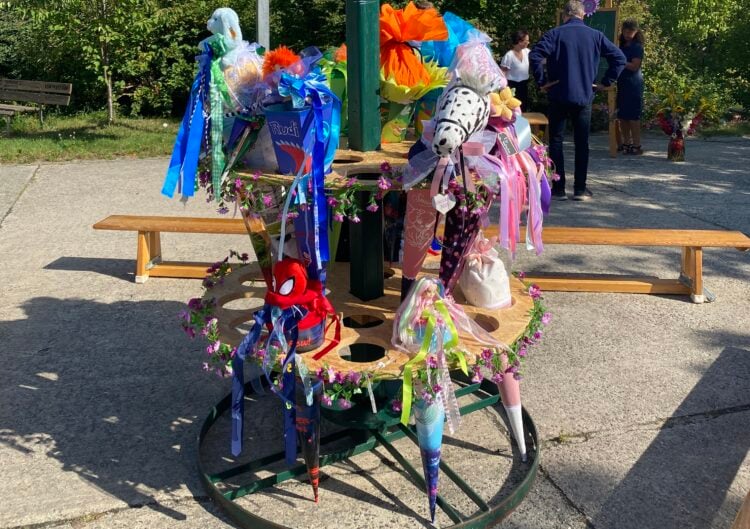 Schultüten an der Grundschule Nord (Bild: Anna-Lena Aßmus)