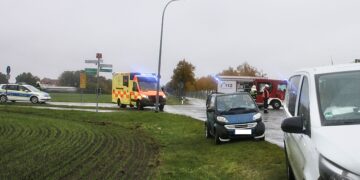 Drei Verletzte bei schwerem Unfall auf Forster Nordumfahrung