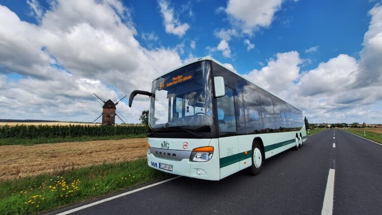 Der PlusBus 544 wird ab 14.Dezember 2025 am Wochenende nicht mehr zwischen Schlieben und Doberlug-Kirchhain anzutreffen sein (Foto: VMEE/ Jens Endler)