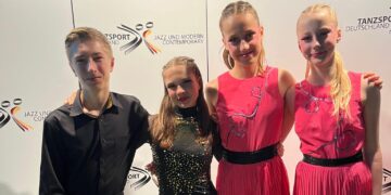 Zwei Duos des JazzDanceClub Cottbus 99 e.V. qualifizierten sich für die Weltmeisterschaft