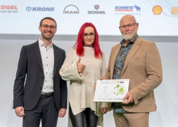 Negus Transporte aus Cottbus bei Nachhaltigkeitspreis ausgezeichnet