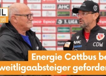 Energie Cottbus reist nach Ulm – Wollitz warnt vor Zweitligaabsteiger