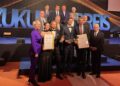 Zukunftspreis 2025 mit Preisträgern aus Schlieben und Königs Wusterhausen; Foto: Foto Goethe