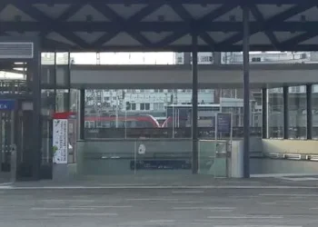 Aufzug am Cottbuer Bahnhofstunnel in Richtung Altstadt defekt