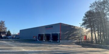 Falken GmbH erweitert Standort Peitz um moderne Lagerhalle