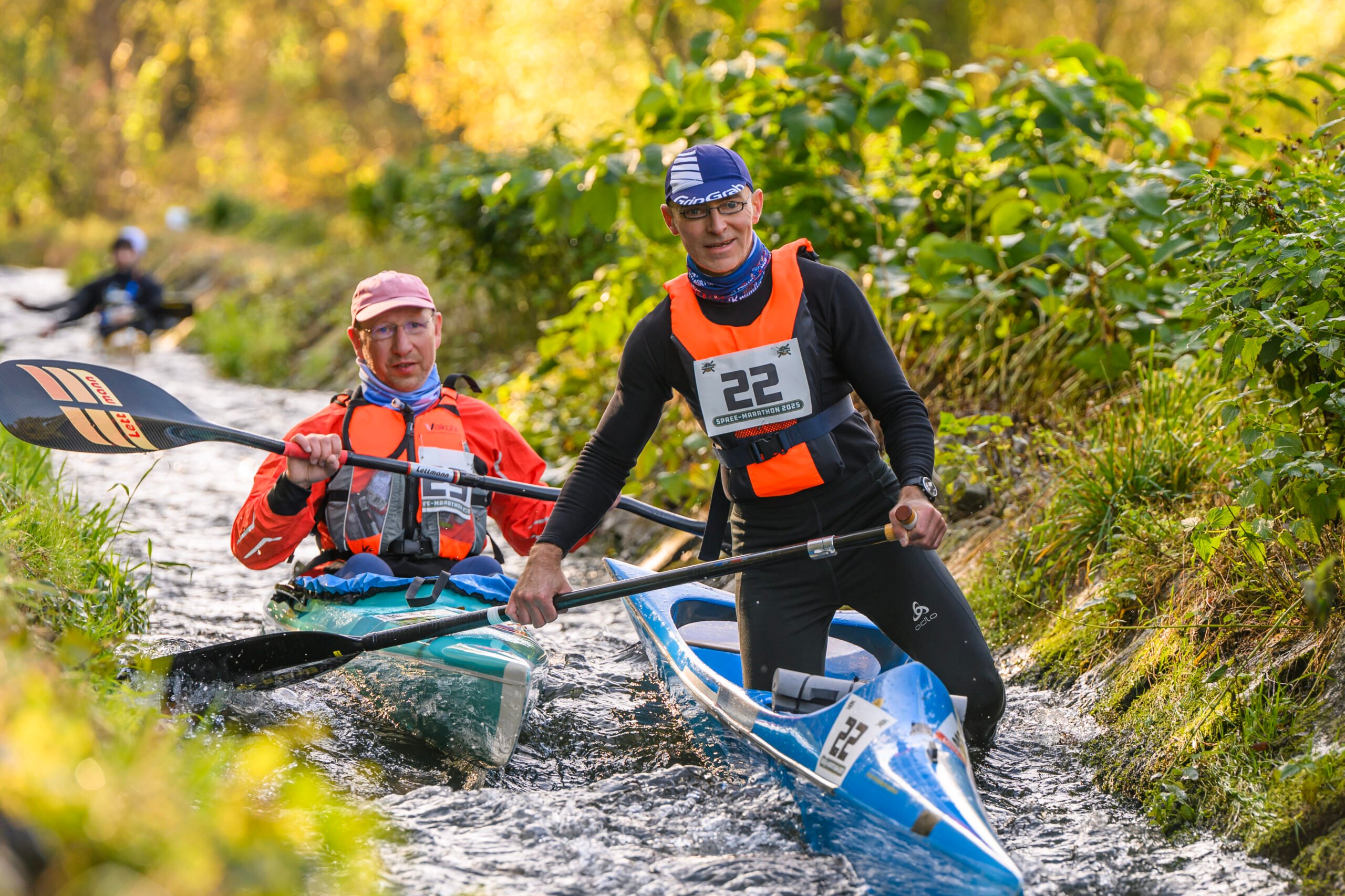 6. Spree-Marathon 2025 zwischen Spremberg und Burg; Foto: Sven Tosch