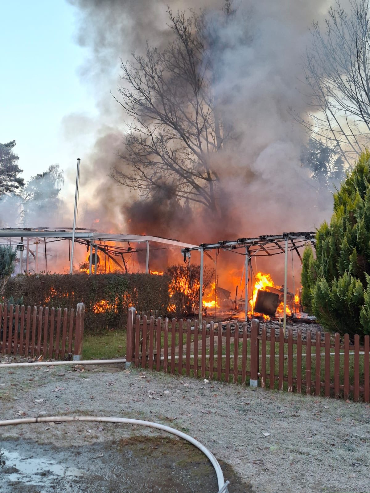 Brand Campingplatz Lamsfeld