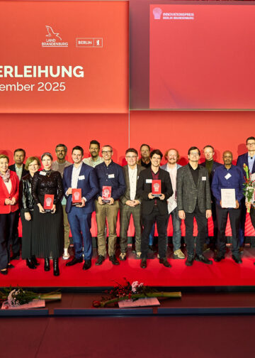 Innovationspreis Berlin-Brandenburg 2025; Foto: Agentur Medienlabor | Stefan Schubert