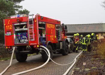 Heizungsbrand in Weskow: Feuerwehr verhindert Schlimmeres