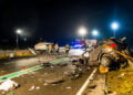 Tödlicher Unfall auf der B169; Foto: Blaulichtreport Lausitz