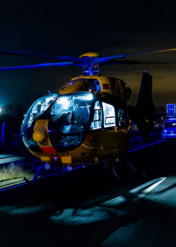Tödlicher Unfall auf der B169; Foto: Blaulichtreport Lausitz