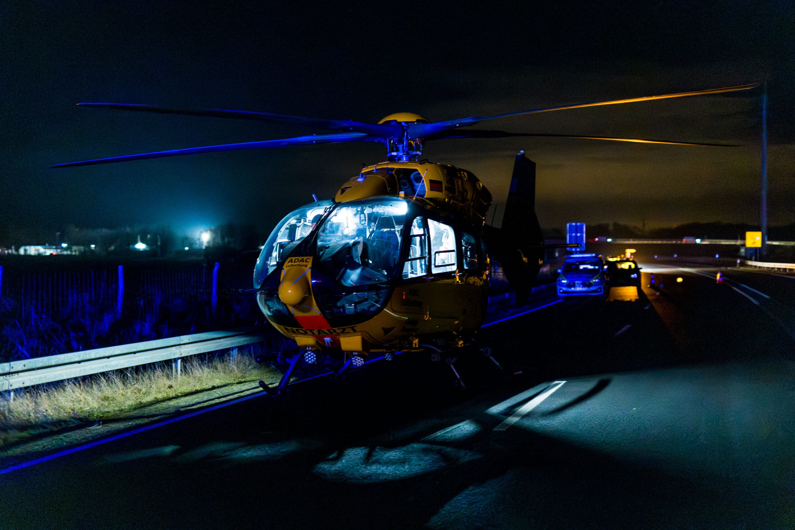 Tödlicher Unfall auf der B169; Foto: Blaulichtreport Lausitz