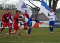 VfB Krieschow gegen 1. FC Lok Stendal; Foto: VfB Krieschow