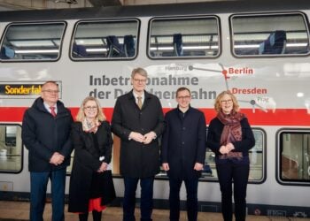 Dresdener Bahn Eröffnung; Foto: DB AG/Dominic Dupont