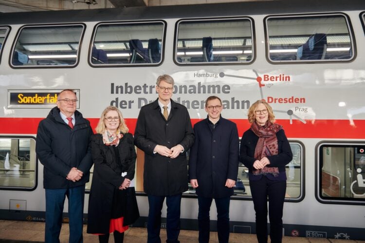 Dresdener Bahn Eröffnung; Foto: DB AG/Dominic Dupont