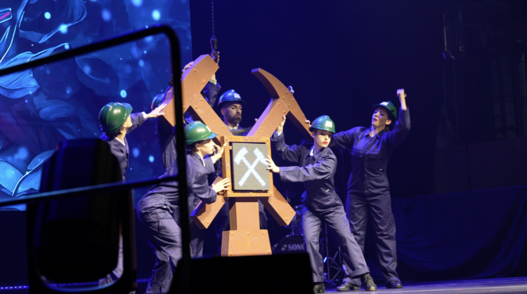 Premiere der "Glück auf! Barbara Show" in Schwarze Pumpe, Foto: Niederlausitz aktuell