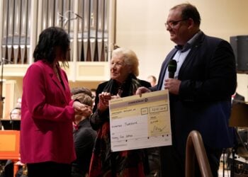 7.125 Euro spendete der Rotary Club Cottbus in diesem Jahr an das Kinderhaus Pusteblume