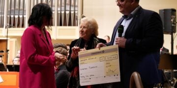 7.125 Euro spendete der Rotary Club Cottbus in diesem Jahr an das Kinderhaus Pusteblume