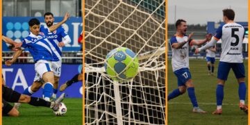 Sport: Energie trotz Niederlage Erster, Krieschow siegt, LHC mit Remis