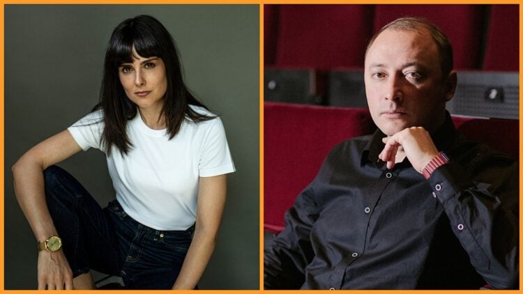 Anica Happich (Bild: Simon Hegenberg) & Timofej Kuljabin (Bild: Frol Podlesny)