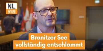 Arbeiten abgeschlossen: Branitzer See vollständig entschlammt