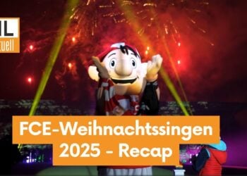 Video: Tausende feierten FCE-Weihnachtssingen & Fußballjahr 2025