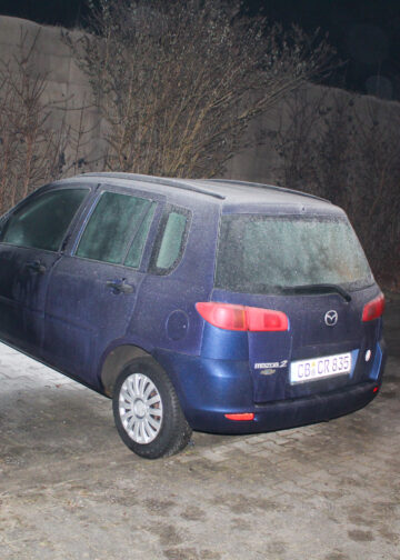 PKW Brand in Cottbus: Foto: Blaulichtreport Lausitz