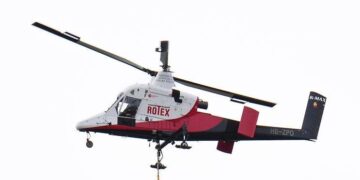 Helikoptereinsatz am Hauptbahnhof Cottbus; Bild: Deutsche Bahn