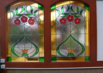 Art-Deco-Glasstudio zeigt Kunstverglasungen auf Handwerkermesse Cottbus