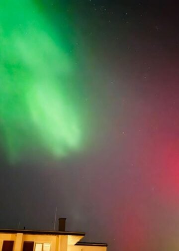 Polarlichter über Cottbus und der Lausitz am 19.01.2026