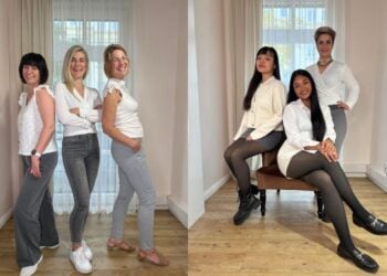 Chiceria Cottbus berät auf Handwerkermesse zu Falten und Beckenboden