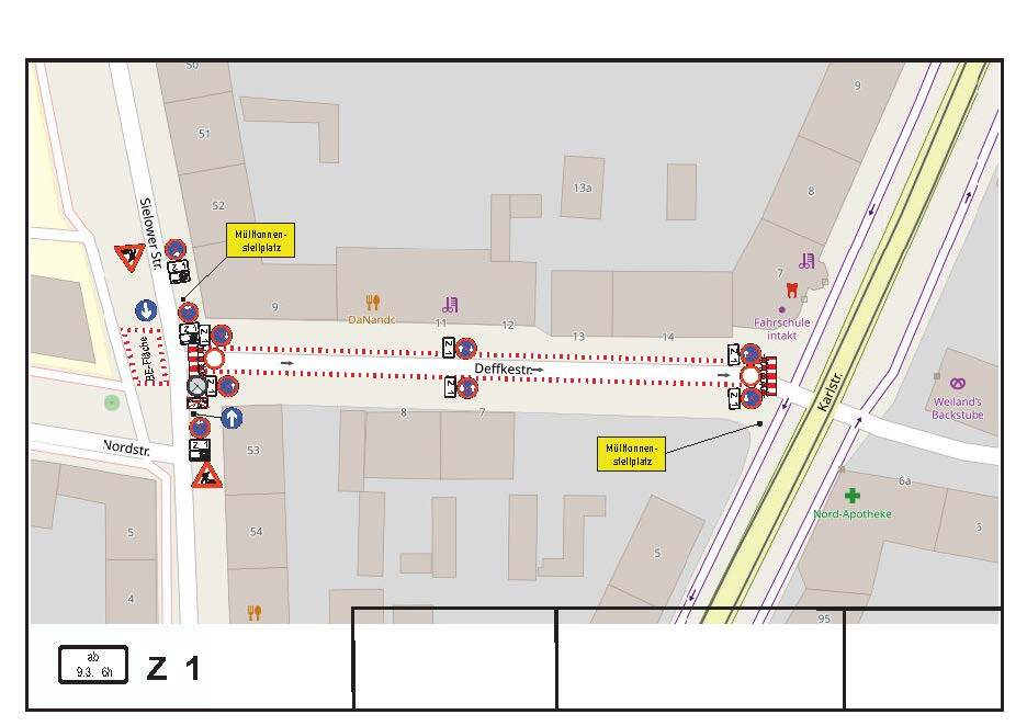 Deffkestrasse in Cottbus