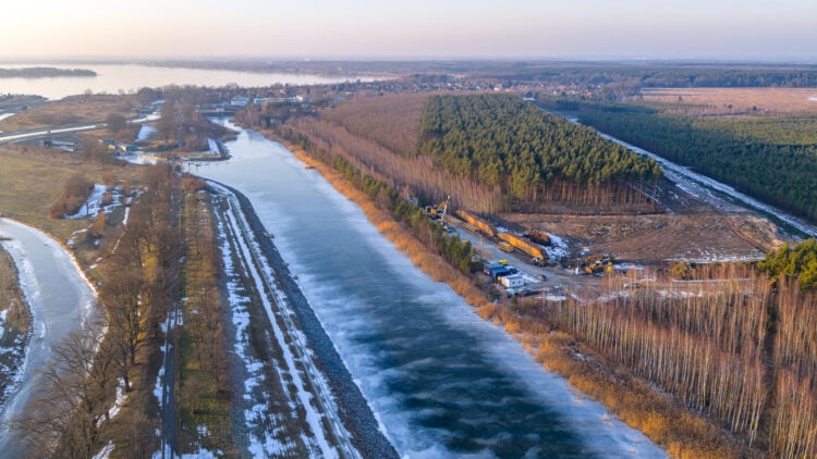 Glassandhale Kleinkoschen; Foto: LMBV