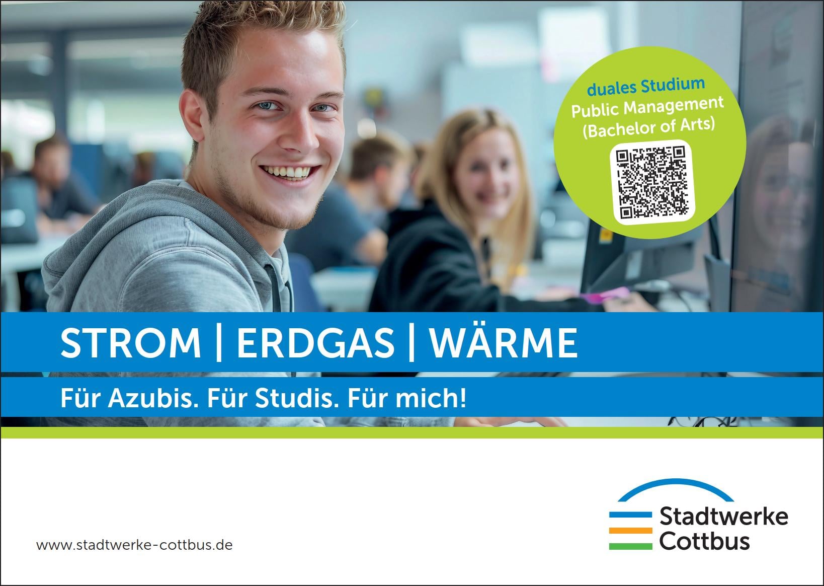 Karriere in der Energiebranche bei den Stadtwerken Cottbus 