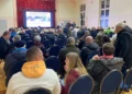 Dialogveranstaltung in Kostebrau; Foto: LMBV