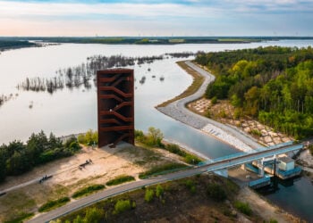 Rostiger Nagel Sedlitzer See Rosendorfer Kanal; Foto: LMBV
