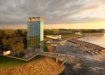 Planungen für den Scheibesee; Grafik: bauhoys planungsgesellschaft mbh Hoyerswerda