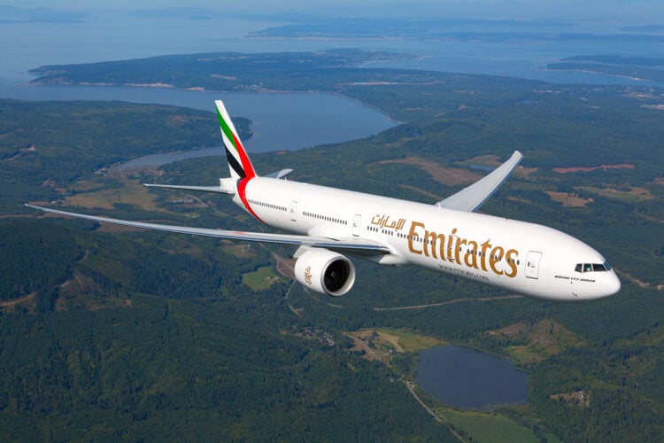 Emirates Boeing 777-300ER; Foto: Emirates