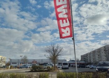 Der REWE in Cottbus-Schmellwitz wird abgerissen und neu aufgebaut