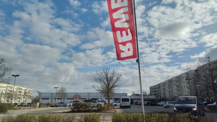 Der REWE in Cottbus-Schmellwitz wird abgerissen und neu aufgebaut