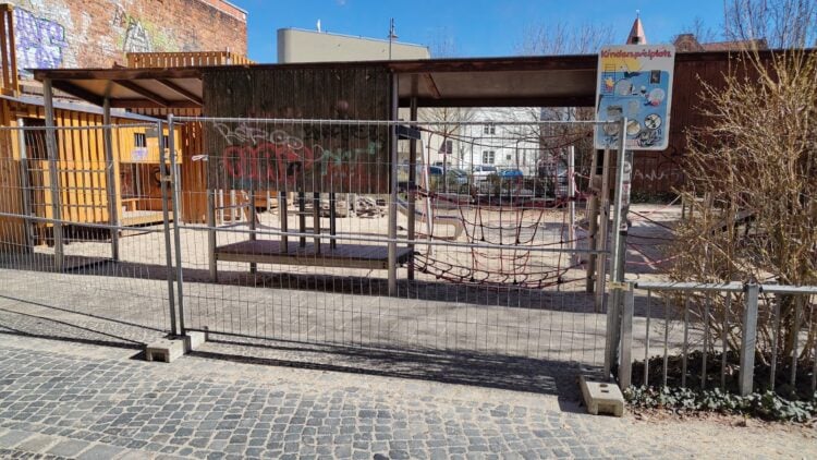 Spielplatz an der Rudolf-Breitscheid-Straße in Cottbus