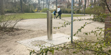 Foto LWG: Trinkbrunnen im Puschkinpark