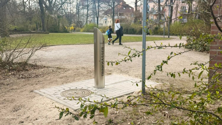 Foto LWG: Trinkbrunnen im Puschkinpark