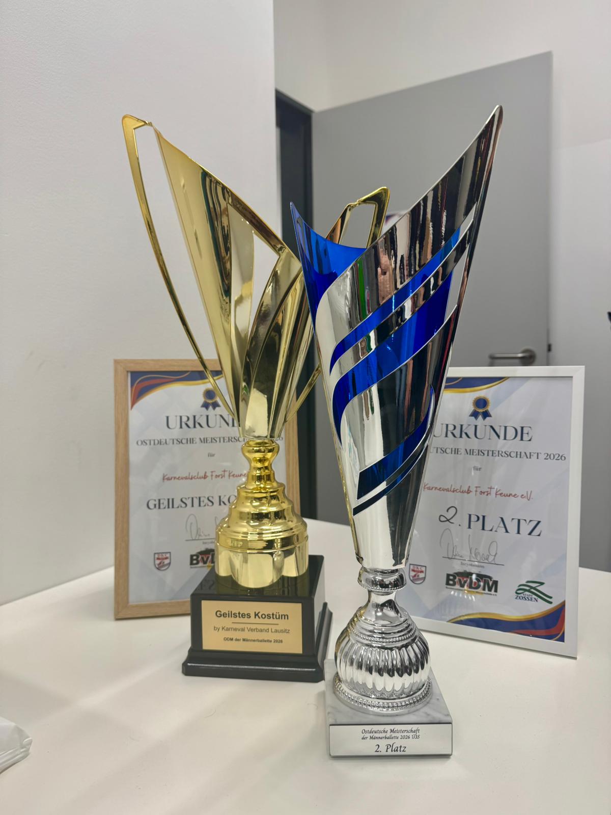 Der Preis für das beste Kostüm ging auch nach Forst