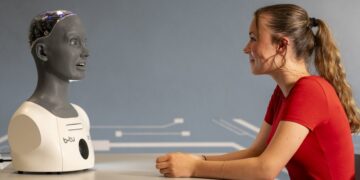 Die Teilnehmenden des neuen Regionalwettbewerbs Brandenburg Süd von Jugend forscht befassen sich unter anderem mit dem Thema Künstliche Intelligenz. (Foto: BTU, Ralf Schuster)