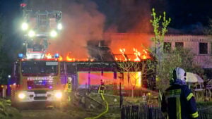 Kampfsportschule in Elsterwerda brennt vollständig nieder