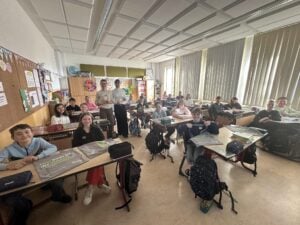 Schüler aus Missen präsentieren Landwirtschaftsprojekt beim Erntefest