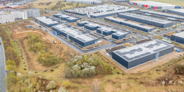 SEGRO-Park Berlin Airport neuer Light Industrial Abschnitt; Foto: SEGRO