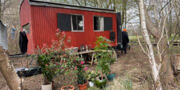 Der bekannte Bauwagen wird für die Öffentlichkeit zugänglich gemacht. (Bild: Wolfgang Esser)