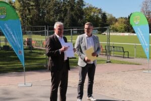 DDR-Platten wiederverwendet: 521.000€ für Bau an Kolkwitzer Sportanlage